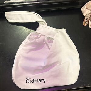 The Ordinary Elegant White Tote
